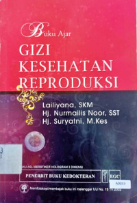 Buku ajar gizi kesehatan reproduksi