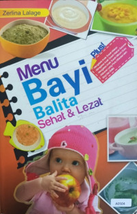 Menu bayi balita sehat & lezat