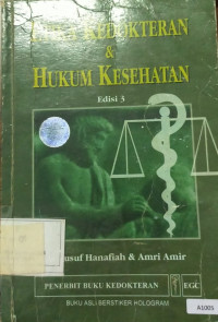 Etika kedokteran & hukum kesehatan