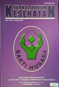 Jurnal hukum kesehatan