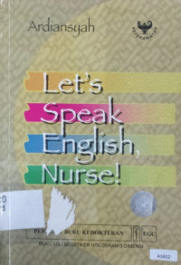Let's speak english nurse